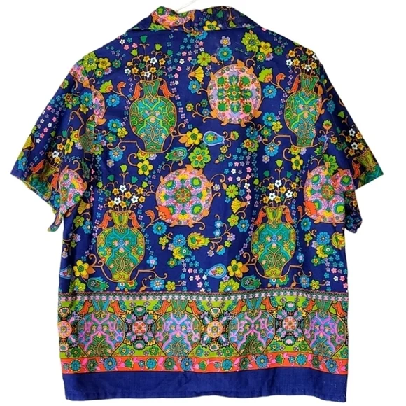 1241 * Kailua Sportswear Hawaii Short Sleeve Button Down Size M - Picture 2 of 9